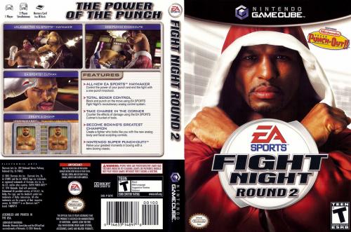 Fight Night Round 2 (Europe) (En,Fr,De) Cover - Click for full size image